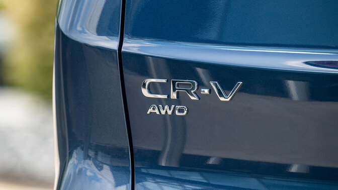 Baklucka på Honda CR-V Hybrid-SUV