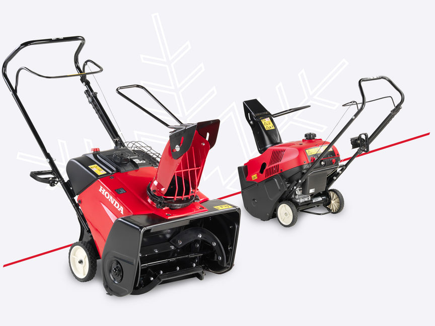 Honda single stage snow thrower #3