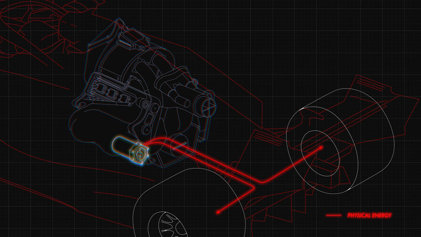 3D-ritning av en MGU-K