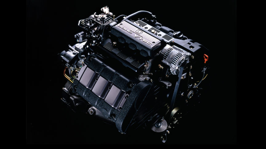 Hondas 1,5-liters V12-motor.