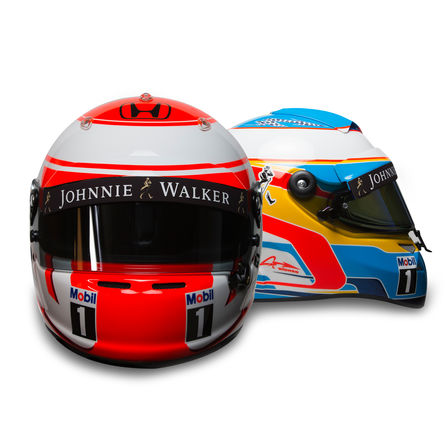 Hondas formel 1-hjälm.