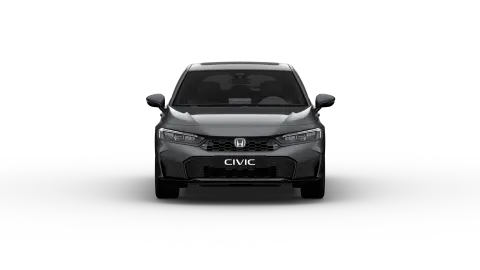 Vy framifrån av Honda Civic