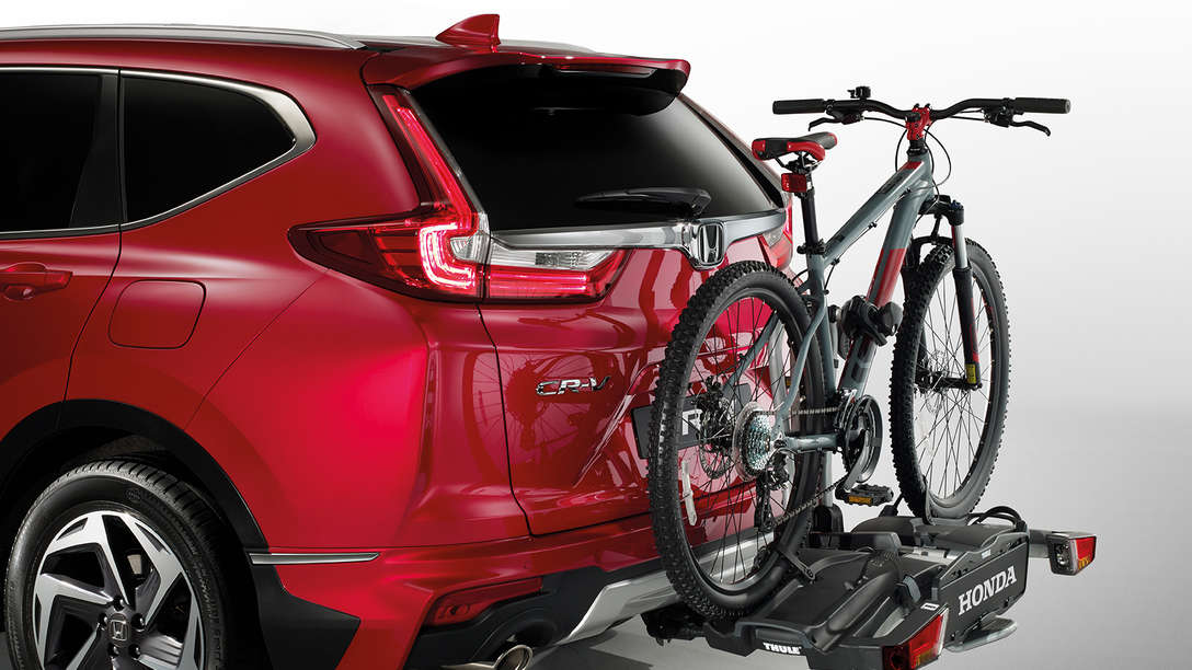 Vy från sidan av tillbehörspaket för Honda CR-V.