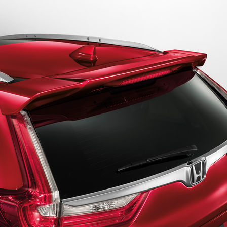 Närbild på bakluckan på Honda CR-V.