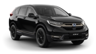Trekvartsvy framifrån av Honda CR-V