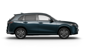 En ZR-V Hybrid vy från sidan