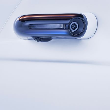 Närbild på Honda e.