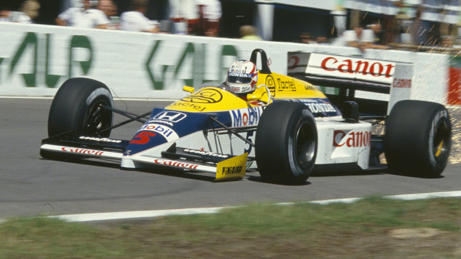 Keke Rosberg vann Dallas Grand Prix i USA i en Williams-bil med Honda-motor.