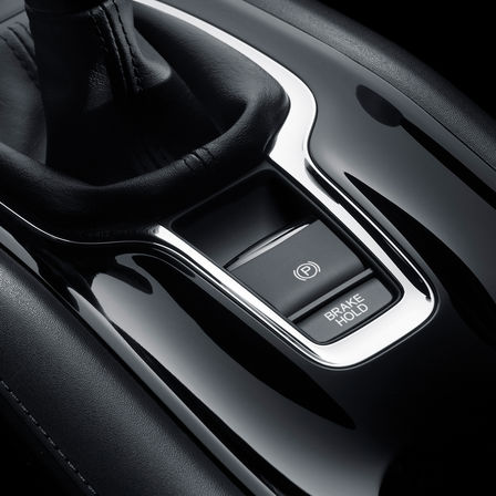 Närbild från sidan på kupéknapparna i Honda HR-V.