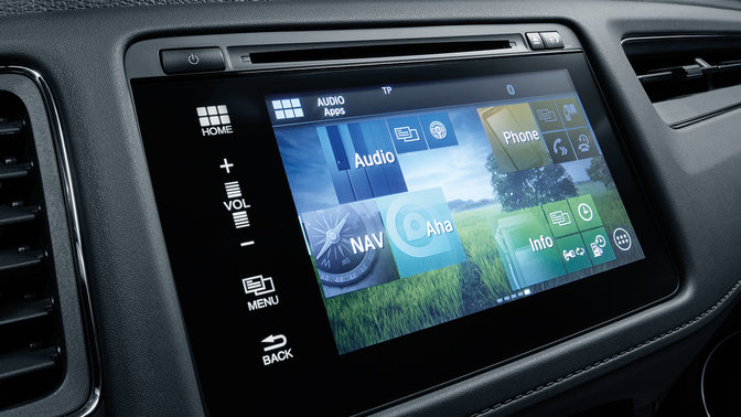 N&auml;rbild p&aring; Honda Jazz Honda CONNECT-sk&auml;rmen.