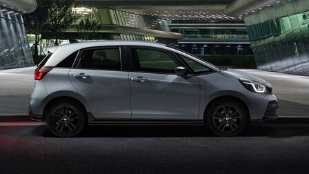 Sidovy av en Jazz Sport