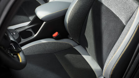 Bild av sätena i en Jazz