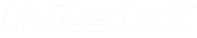 Vit NSX-logotyp