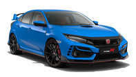 Vy snett framifrån av Honda Civic Type R