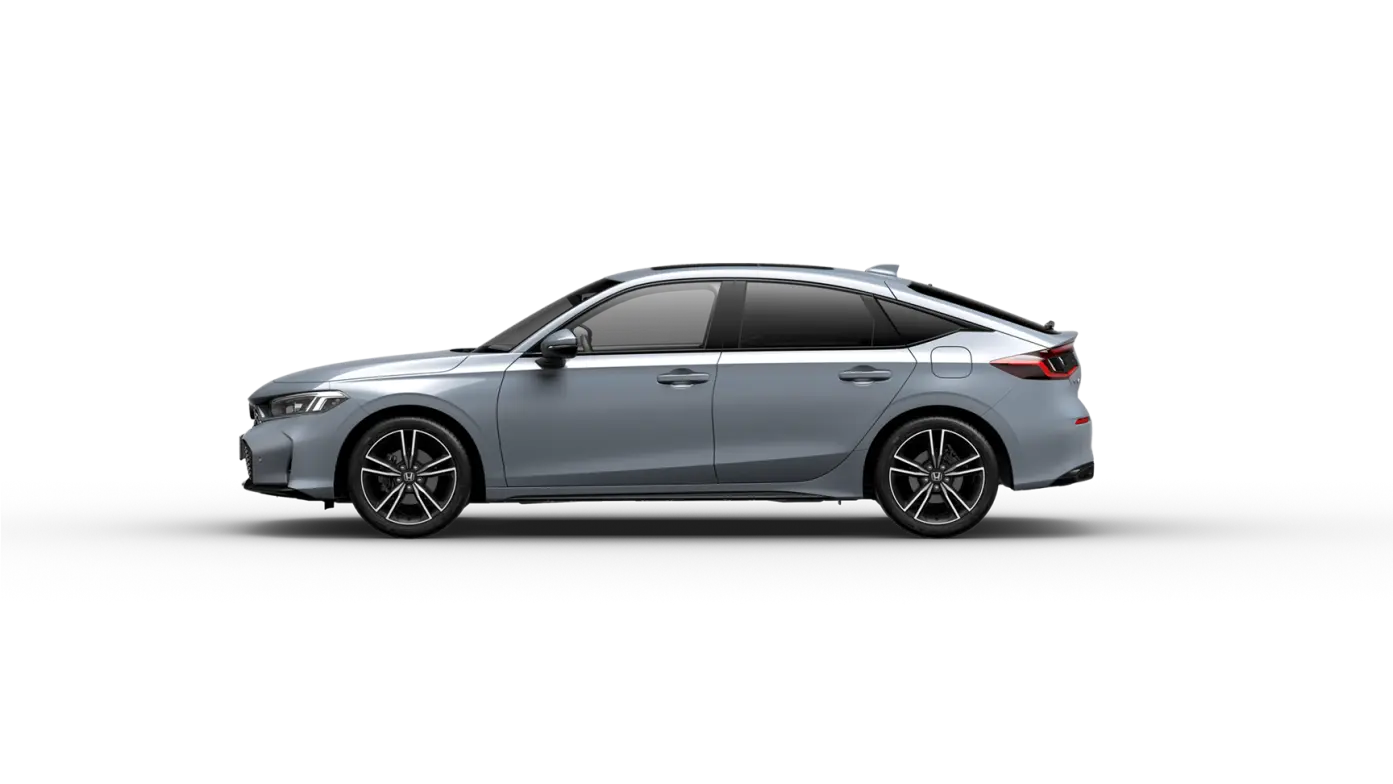 Sidovy av Honda Civic