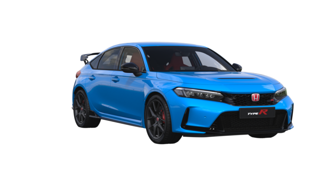 Sidovy av Honda Type R