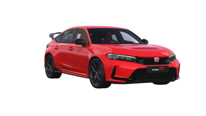 Sidovy av Honda Type R