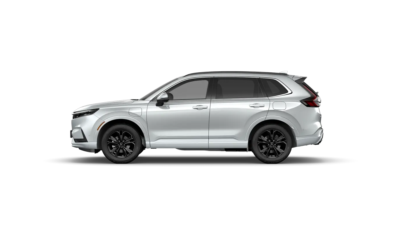 Vy från sidan av Honda CR-V Hybrid