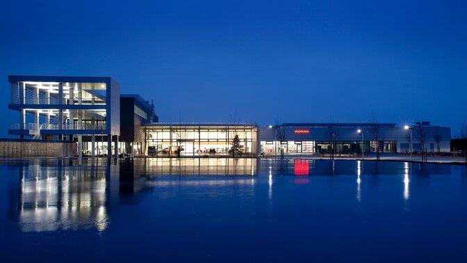 Bild på Honda Academy.