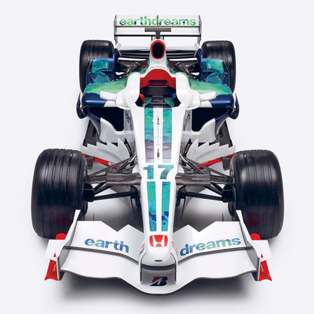 Bild på Hondas Formel 1-bil ”Earth Dreams”.