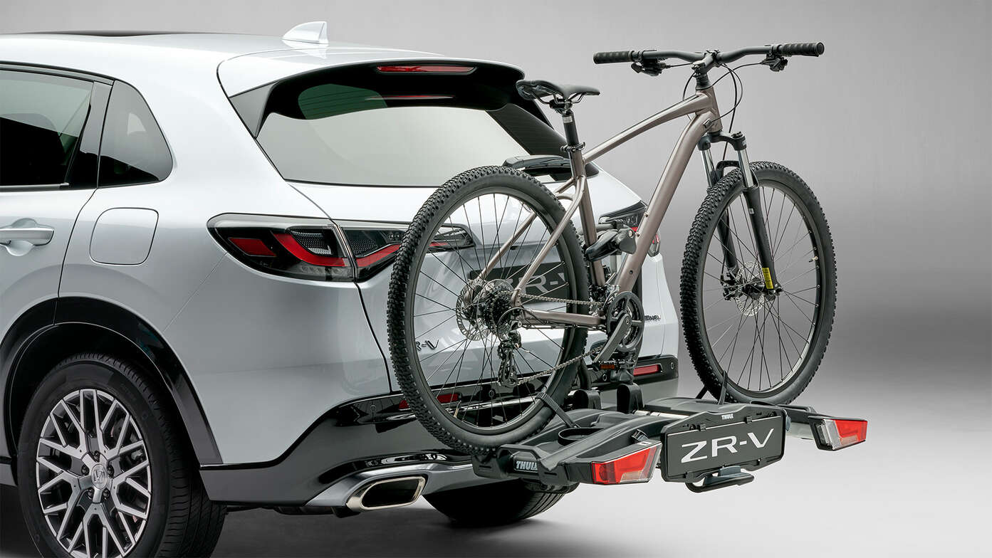 Närbild av Thule cykelhållare – Easyfold XT