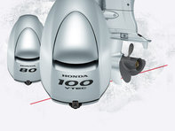 Honda Marine lanserar sina f&ouml;rsta utombordare med en effekt p&aring; 80 hk respektive 100 hk