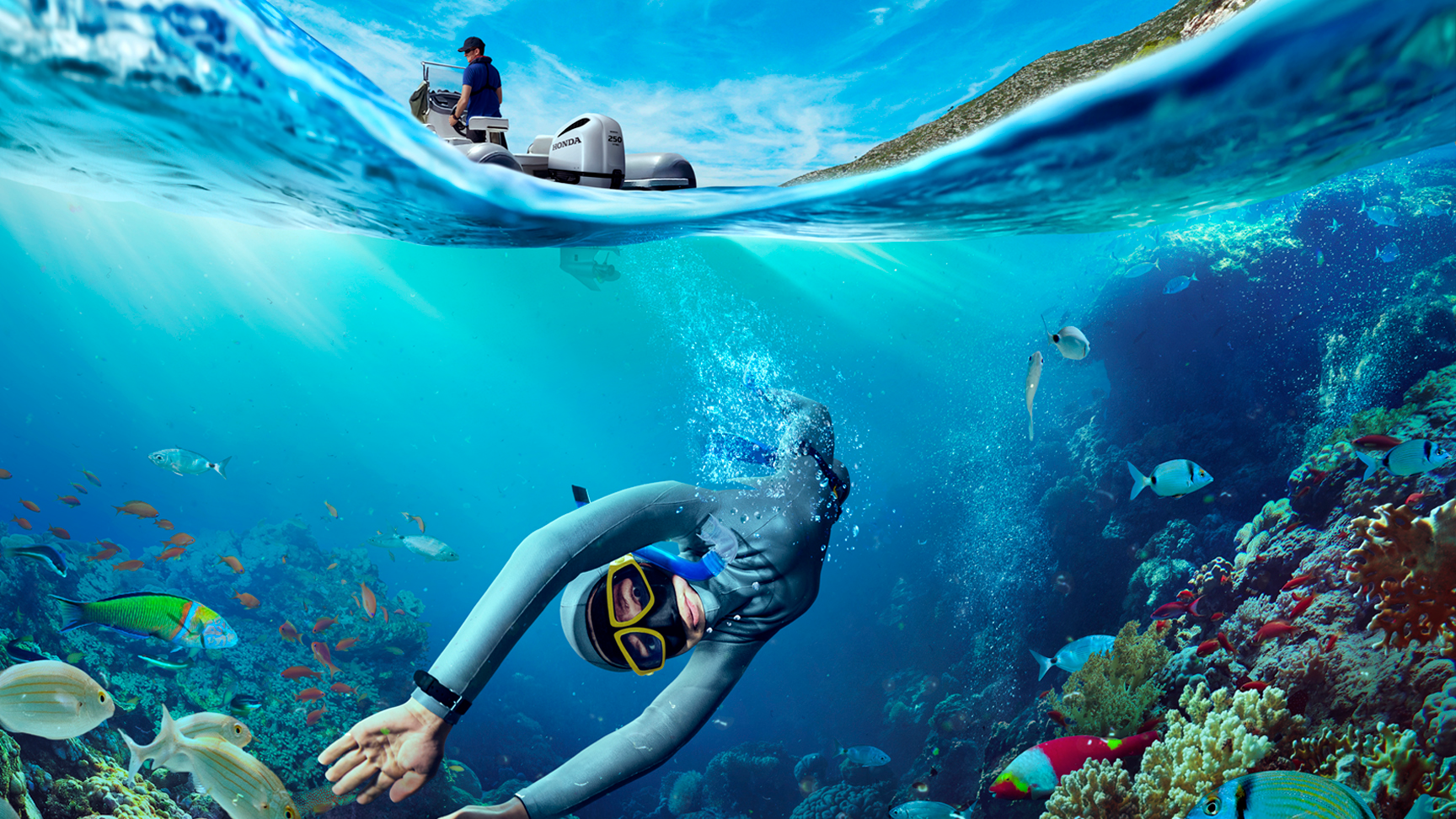 Äventyret börjar med en Honda