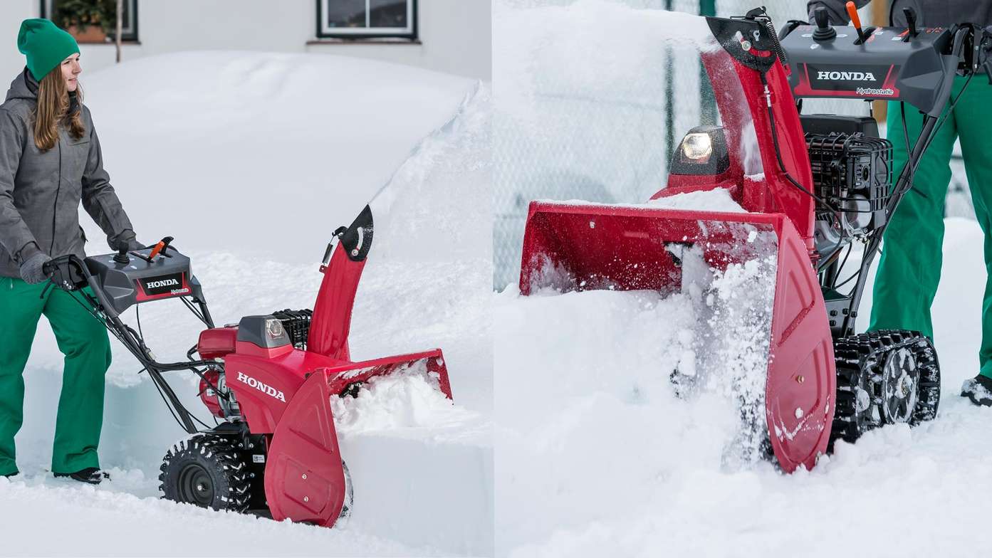 Snöslungorna i 7-serien kan levereras med band eller hjul