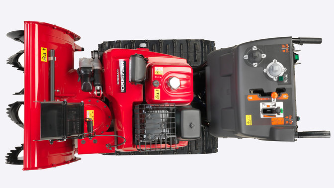 Bild uppifr&aring;n av hybridsn&ouml;slunga.