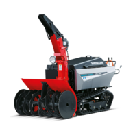 Trekvartsvy framifr&aring;n, HSL2511 E hybridsn&ouml;slunga fr&aring;n h&ouml;ger.