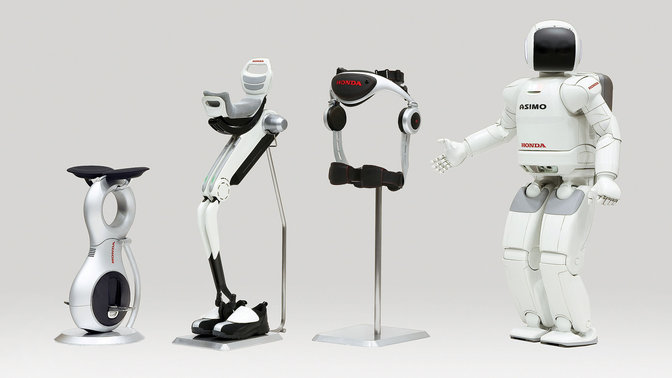 Honda robot technology